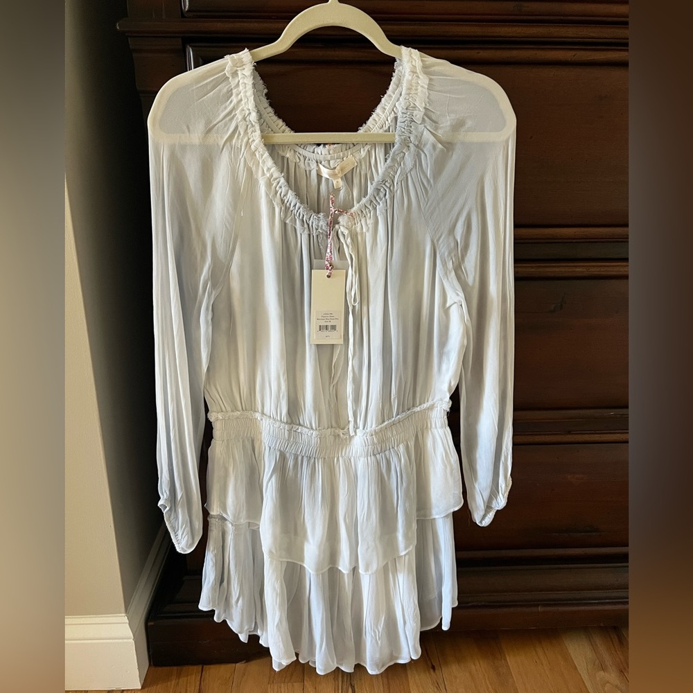 NWT LoveShackFancy Popover dress in size Medium.